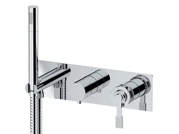 ATELIER - Single handle bathtub mixer with hand shower by Remer Rubinetterie - view 2